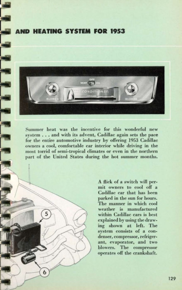 1953 Cadillac Salesmans Data Book Page 24
